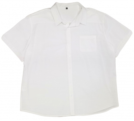 BARBATI - Camasa alba Retro Brabati-3XL
