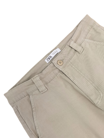 Blugi bej Zara Femei-L [2]