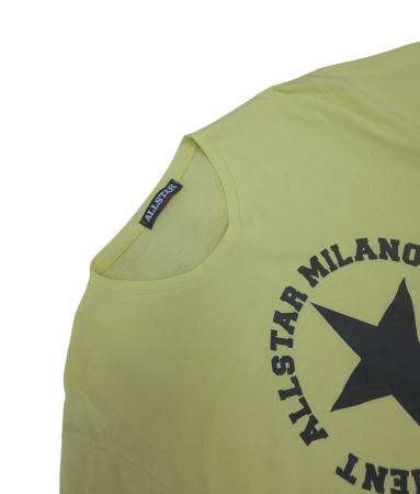 Tricou galben bumbac Barbati-L [2]