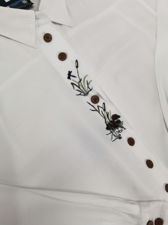 Camasa cu broderie Vintage Femei-L [3]
