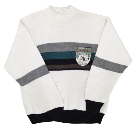 Pulovere Barbati - Pulover Retro lana Barbati-L