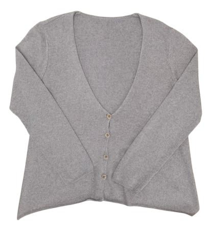 Noutati - Pulover bej lana Femei-M