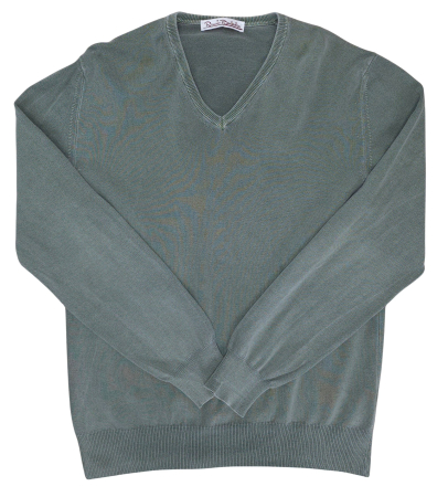BARBATI - Pulover verde Italy Barbati-L