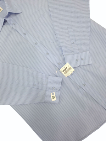 Camasa bleu cu dungi Kingfield Barbati-XL [3]