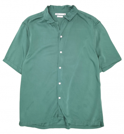 Camasi Barbati - Camasa verde Zara Barbati-M