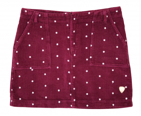 Fuste - Fusta velur Retro Femei-M
