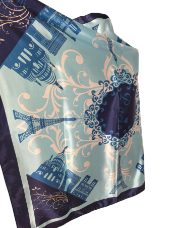 Esarfa cu imprimeu Retro Femei [1]