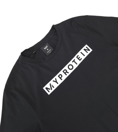 Tricou negru My Protein Barbati-L [2]