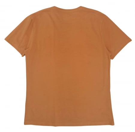 BARBATI - Tricou portocaliu inscriptionat Barbati-L