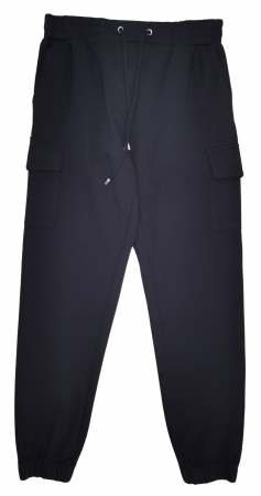 FEMEI - Pantaloni negri Amisu Femei-S