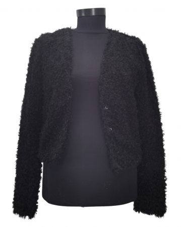 Geci groase Femei - Haina neagra Retro Femei-XS