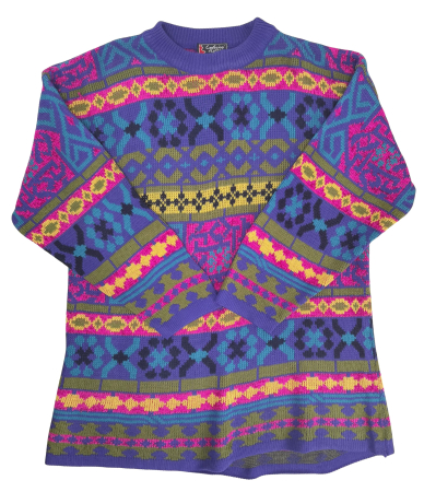 Noutati - Pulover Vintage Italy Femei-XXL