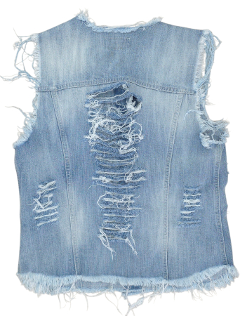 Top denim Retro Femei-L [1]