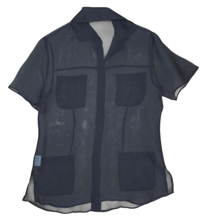 Camasa neagra matase Femei-L [1]