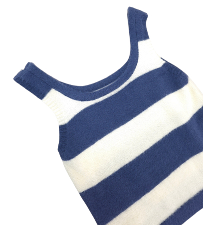 Crop top cu model in dungi Femei-L [2]