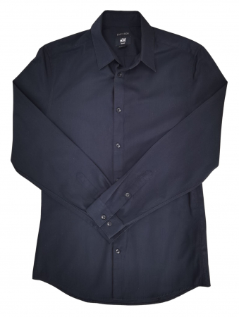 Camasi Barbati - Camasa neagra H&M Barbati-S