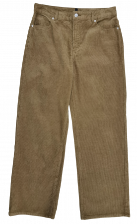 Pantaloni lungi Femei - Pantaloni velur H&M Femei-XL