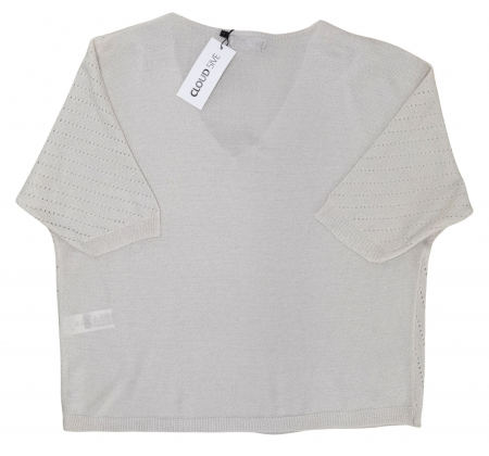 Bluza bej Retro Femei-XL [1]