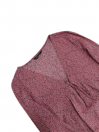 Bluza roz cu imprimeu Femei-S [2]
