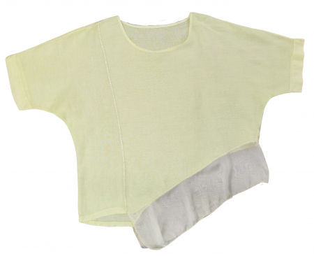 Tricouri Femei - Tricou galben Retro Femei-L