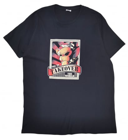 Barbati - Tricou negru Collection Barbati-XXL