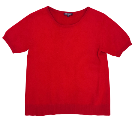 Noutati - Pulover rosu casmir Femei-M