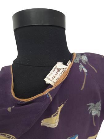 Rochie matase Vintage Femei-M [4]
