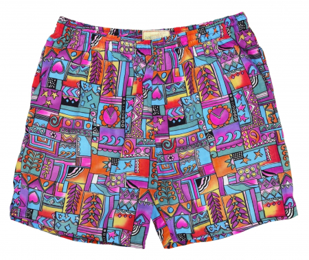 BARBATI - Sort baie Retro Barbati-L