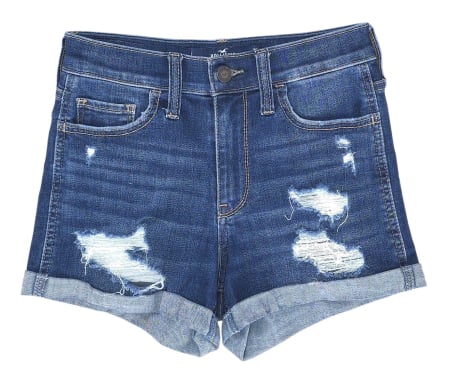 Noutati - Blugi scurti Hollister Femei-XS