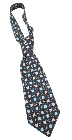 Femei - Cravata matase Hermès anii '70