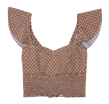 Tricouri Femei - Top bej Retro Femei-XS