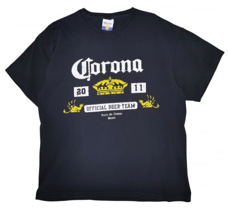 Tricouri Barbati - Tricou negru Corona Barbati-L
