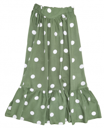 Fuste lungi Femei - Fusta verde Trendyol Femei-XS
