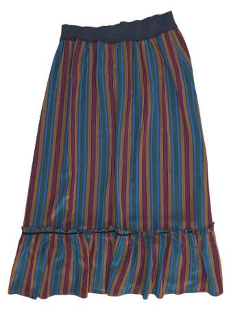 Noutati - Fusta cu dungi Retro Femei-XXL