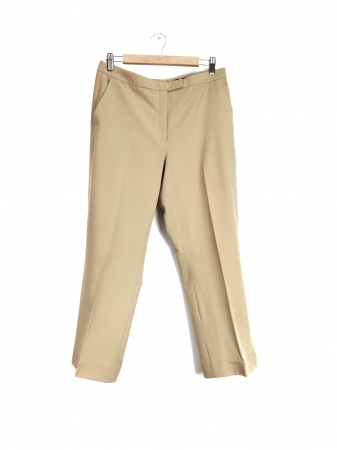 Femei - Pantaloni bej office vintage Femei-L