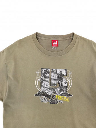 Tricou verde Burton Barbati-L [2]