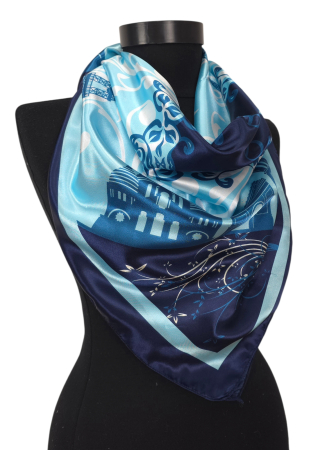 Accesorii Femei - Esarfa cu imprimeu Retro Femei