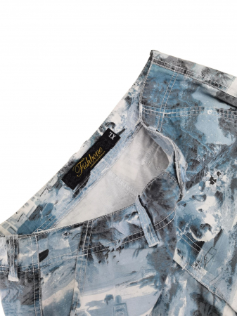 Pantaloni Retro Fishbone Barbati-XL [2]