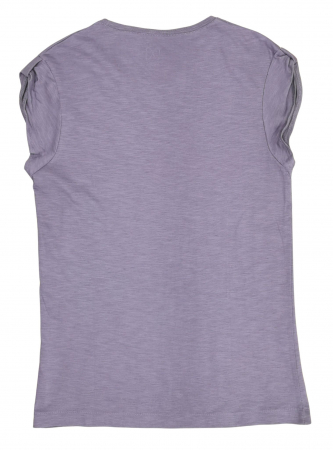 Tricou mov Retro Femei-L [1]
