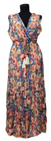 Rochii - Rochie inflorata Retro Femei-L
