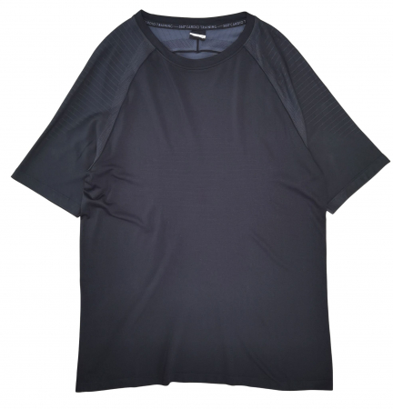 Tricouri Barbati - Tricou negru fitness Barbati-XL