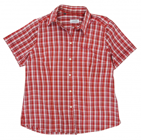 Camasa cu maneca scurta Femei - Camasa in carouri Schoffel Femei-XXL