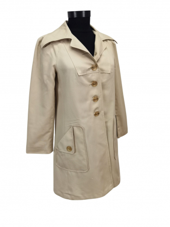 Trench bej Vintage Femei-XXS [3]
