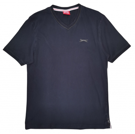 Barbati - Tricou negru Slazenger Barbati-M