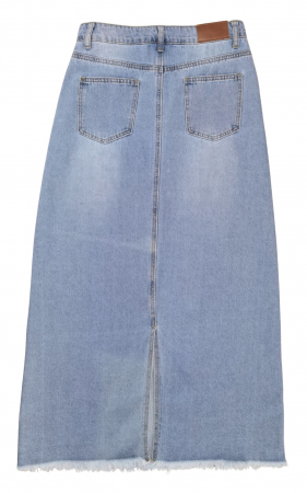 Fusta denim Retro Femei-M [1]