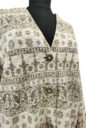 Sacou cu model Vintage Femei-L [3]