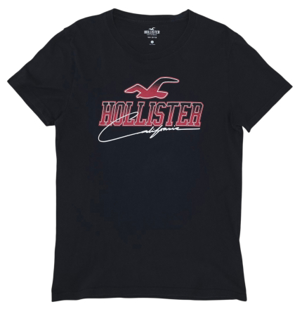 Tricouri Barbati - Tricou negru Hollister Barbati-S