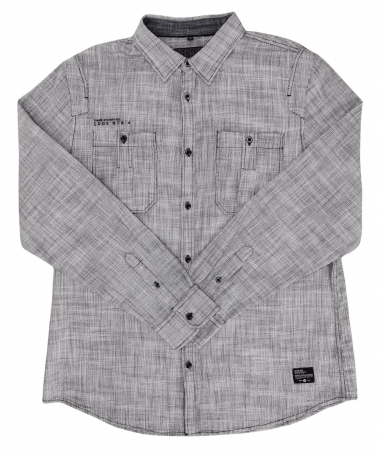 REDUCERI - Camasa gri Angelo Litrico Brabati-XL