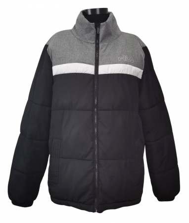 Geci Barbati - Geaca neagra FILA Barbati-M