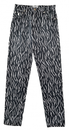 Pantaloni lungi Femei - Pantaloni cu imprimeu Retro Femei-S